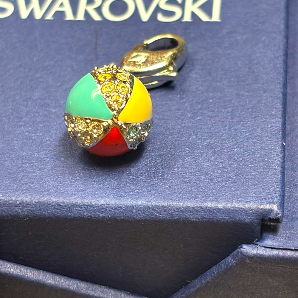 Swarovski Beach Ball Charm